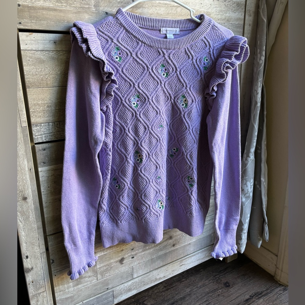 Shabby Chic sweater!